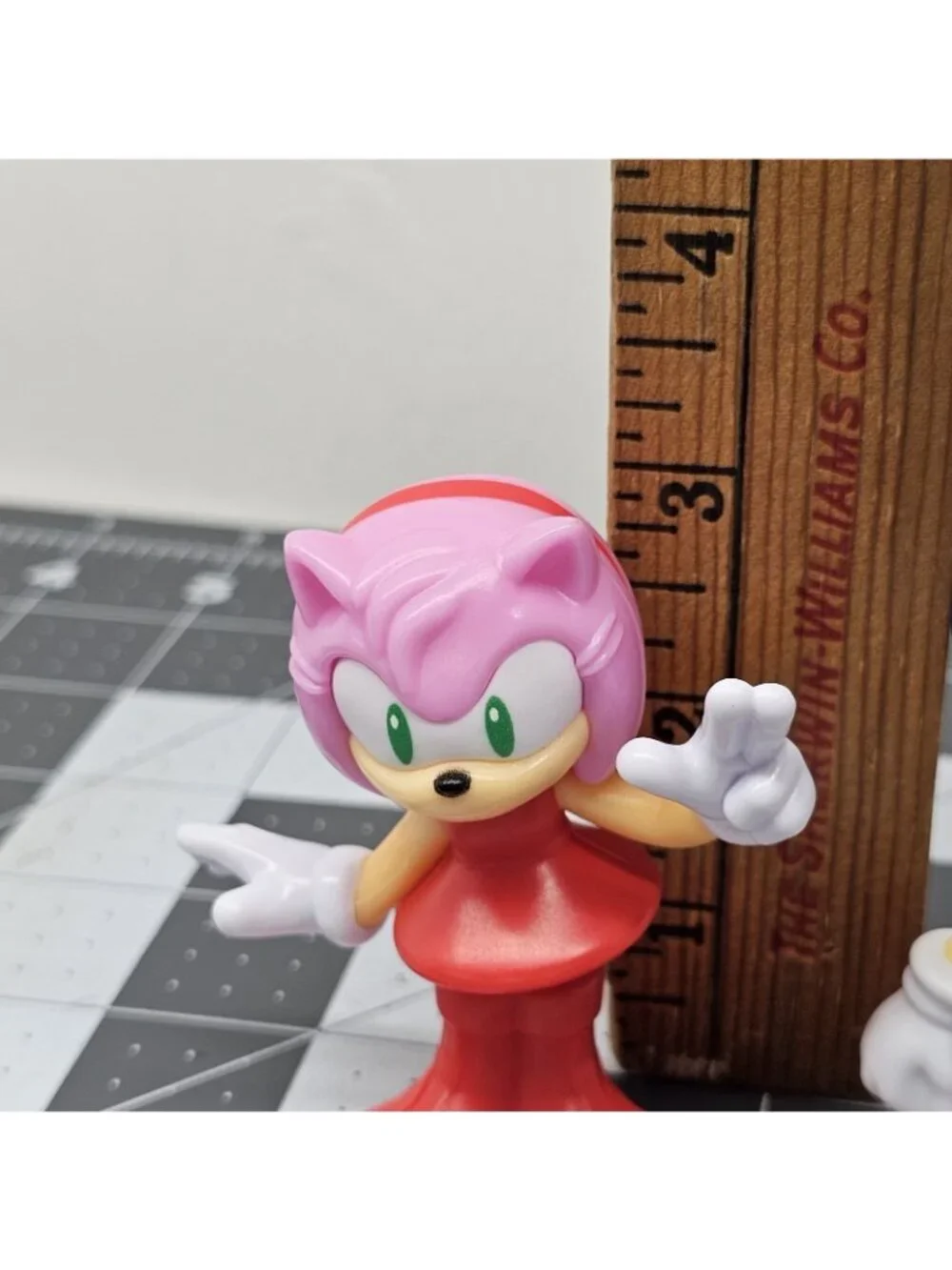 Sonic and Amy Rose 2025 Burger King Toys Cake Toppers Kids Meal Figures Lot